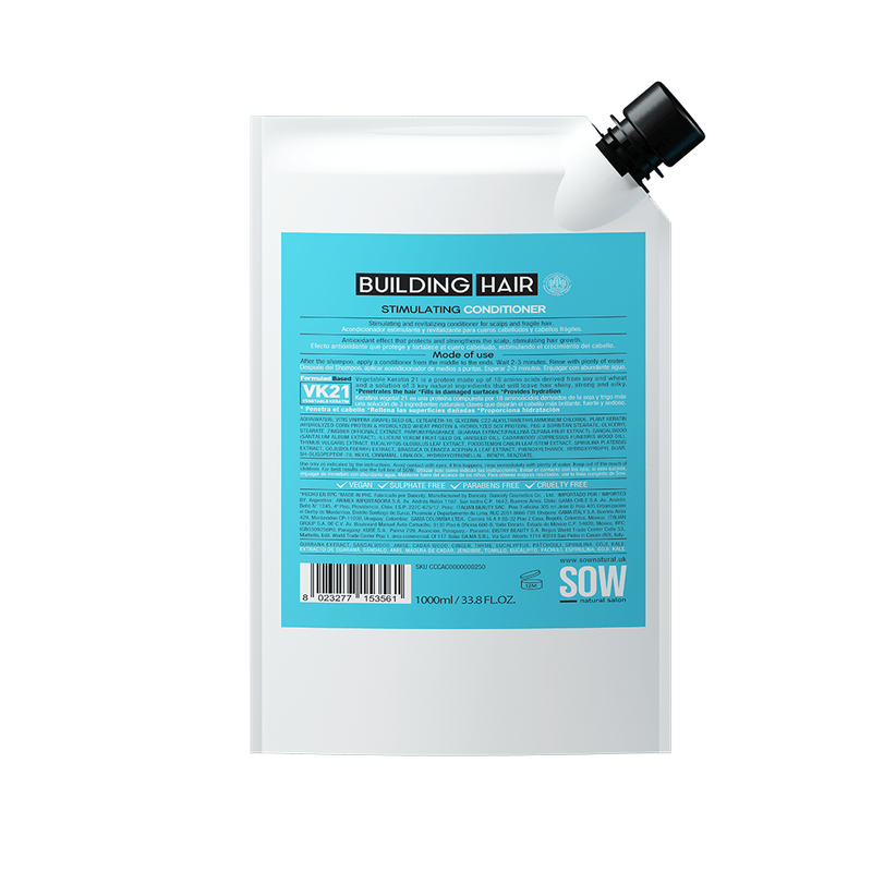 SOW Building Stimulate Pouch Refill Conditioner 1000ml