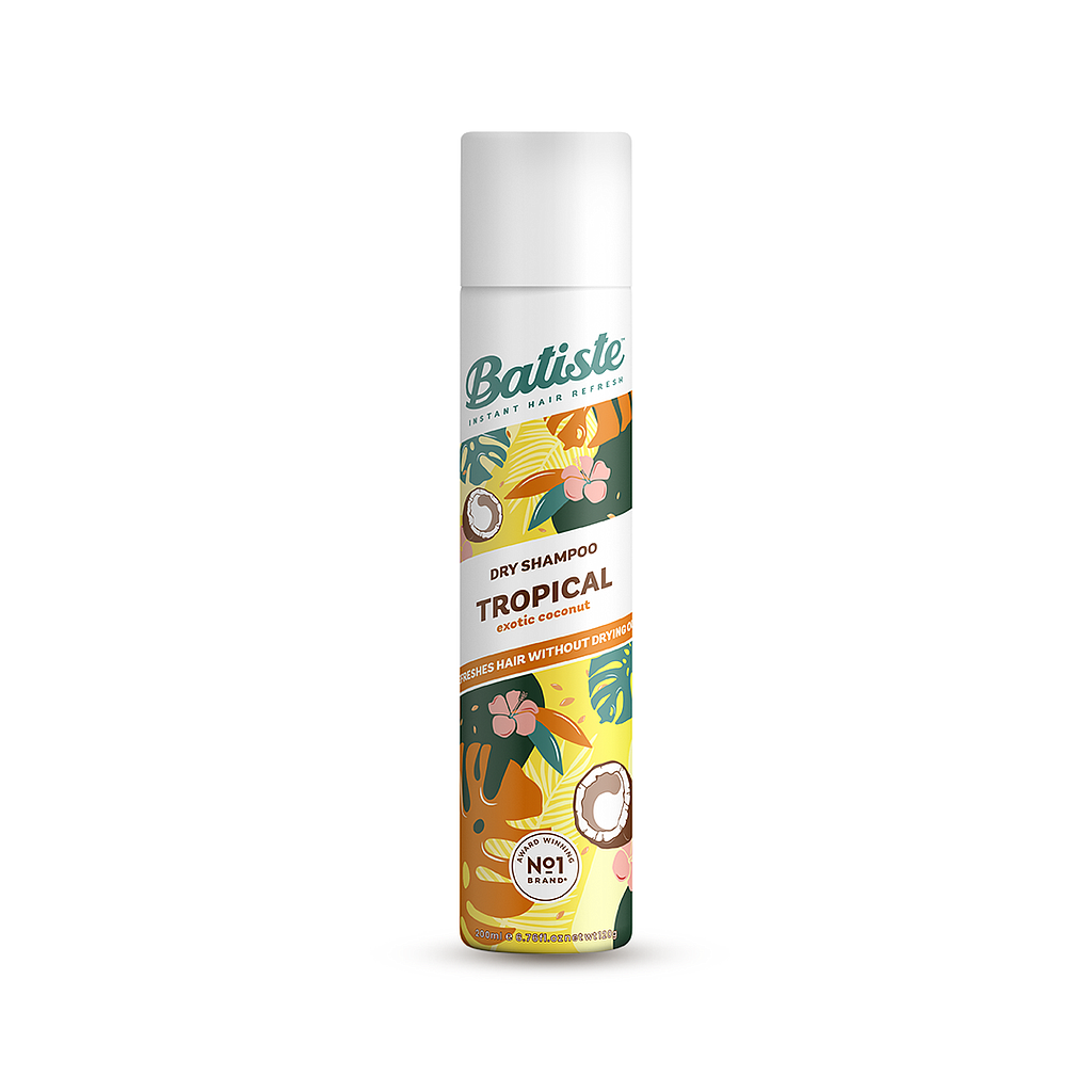 Batiste Shampoo En Seco Tropical 200ml 